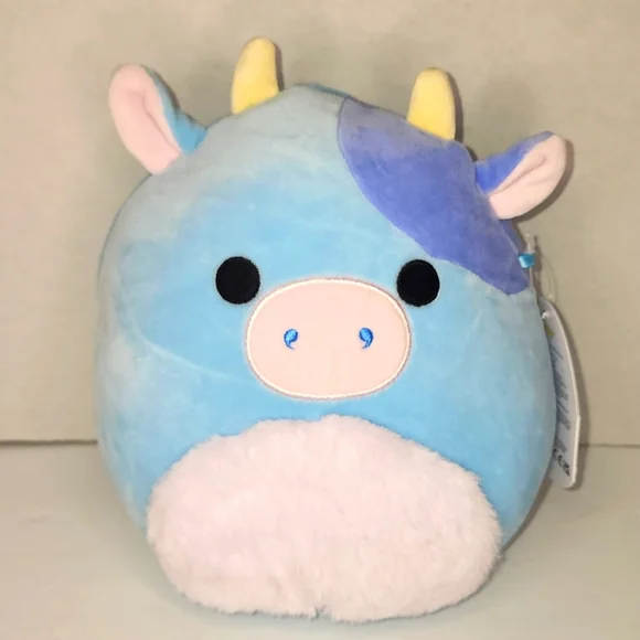 Official Kellytoy Squishmallows Plush - 8" Cow With Tag, NWT, USA Seller - View #8